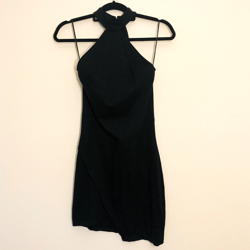 Express Black Halter Neck dress